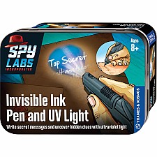 Spy Labs: Invisible Ink Pen & UV Light