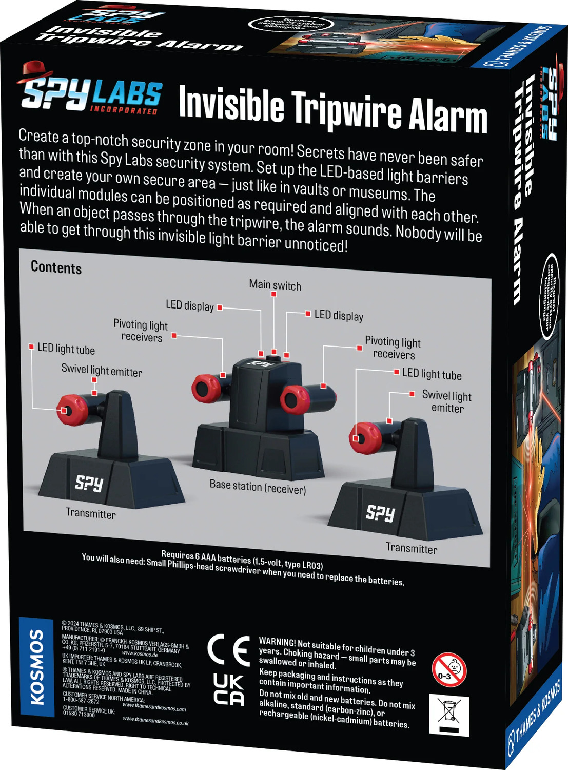 Spy Labs: Invisible Tripwire Alarm