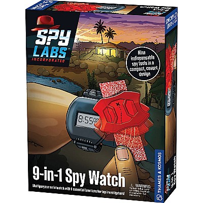 Spy Labs: 9-in-1 Spy Watch