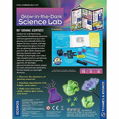 Glow-in-the-dark Science Lab
