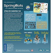 Springbots: 3-in-1 Spring-powered Machines