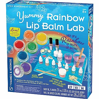 Yummy Rainbow Lip Balm Lab