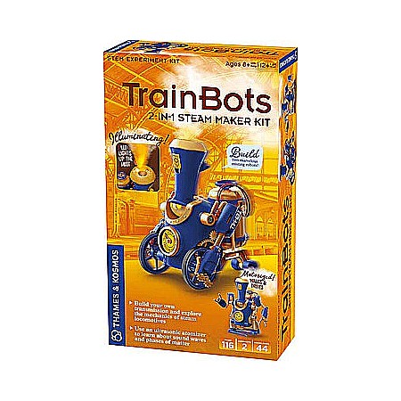 TrainBots: 2-in-1 STEAM Maker Kit