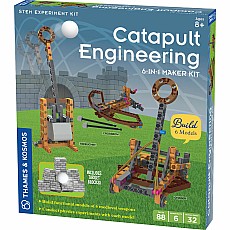 Catapult Engineering: 6-In-1 Maker Kit