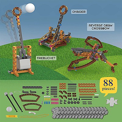 Catapult Engineering: 6-In-1 Maker Kit