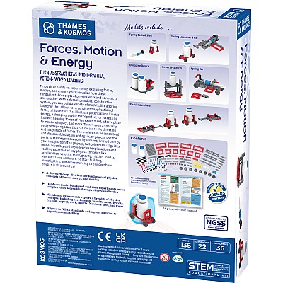 Forces, Motion & Energy