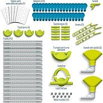 Gecko Run: Marble Run Deluxe Starter Set