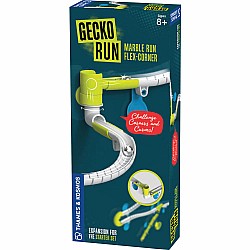 Gecko Run: Marble Run Flex-Corner Expansion Pack