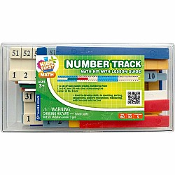 Kids First Math: Number Track Math Kit With Lesson Guide