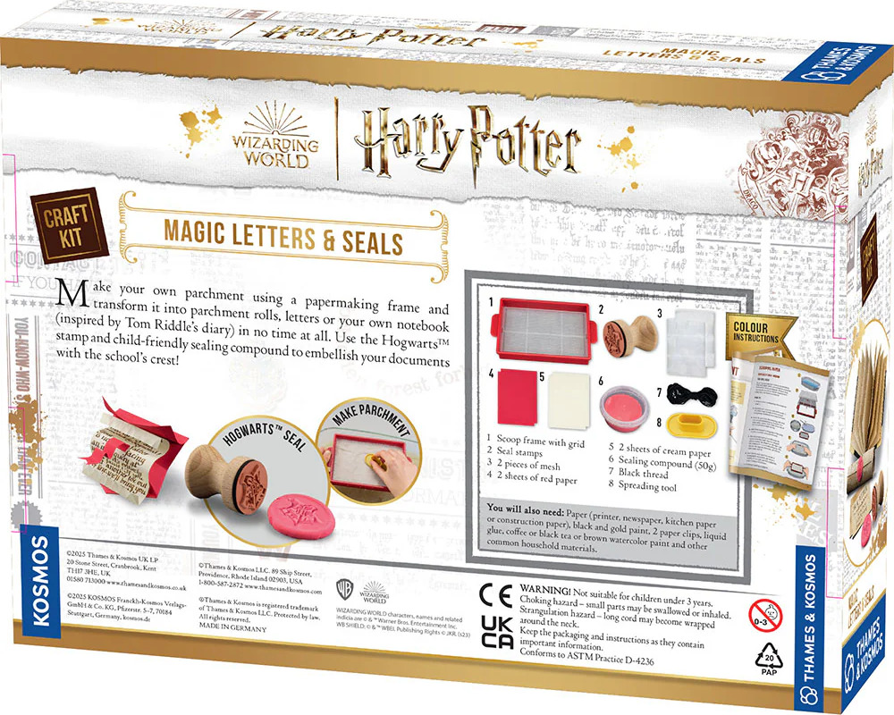 Harry Potter: Magic Letters & Seals Craft Kit