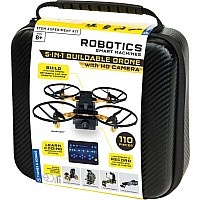 Robotics: Smart Machines 5-in-1 Buildable Drone with HD Camera