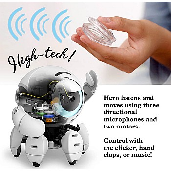 Hero, the Sound-Sensing Robot