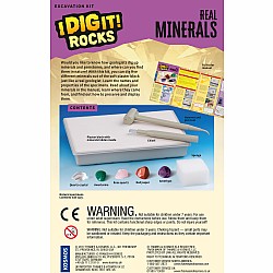 I Dig It! Rocks - Real Minerals Excavation Kit