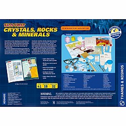Kids First: Crystals, Rocks, and Minerals Kit