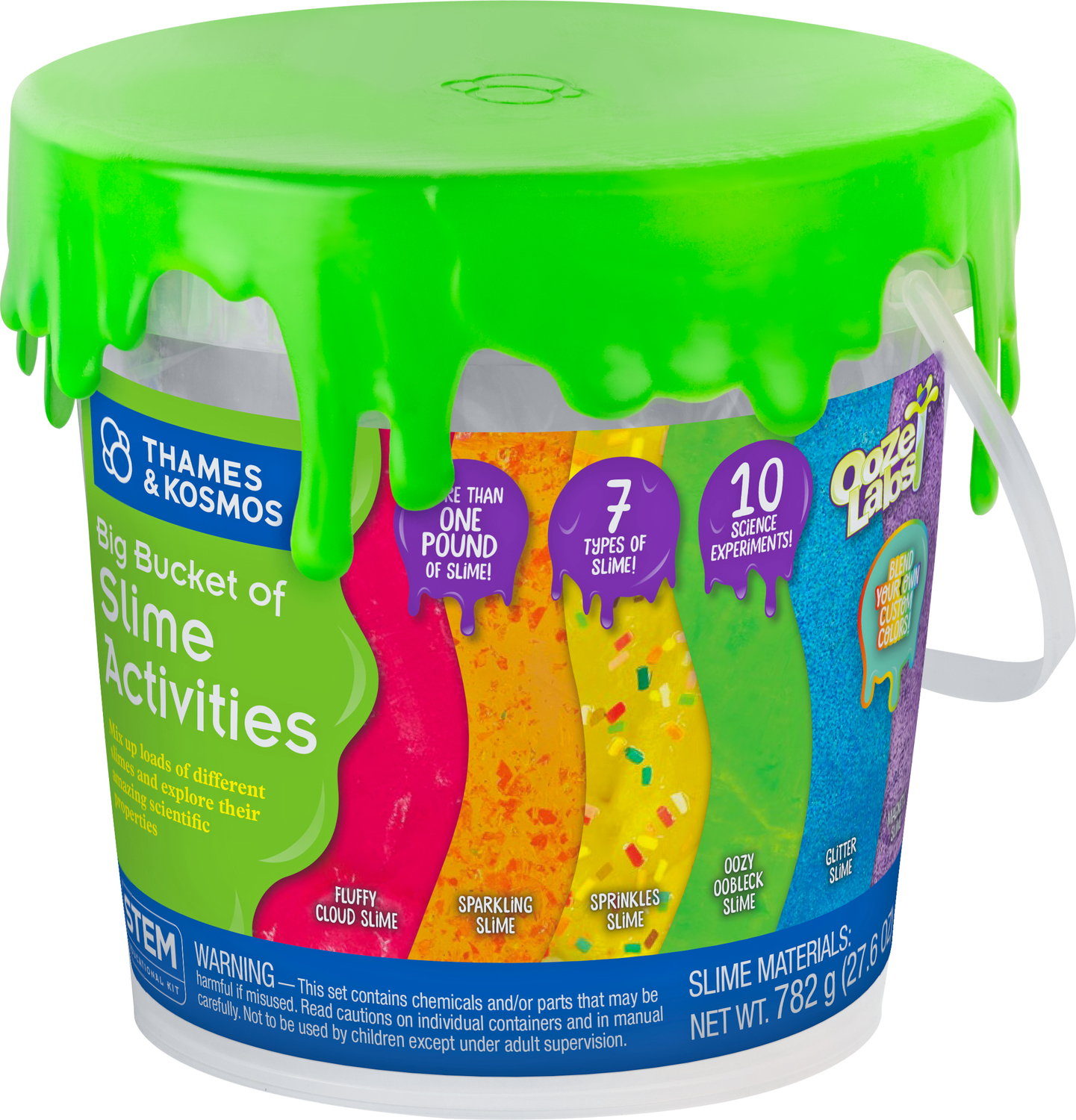 Ooze Labs: Big Bucket of Slime Activities
