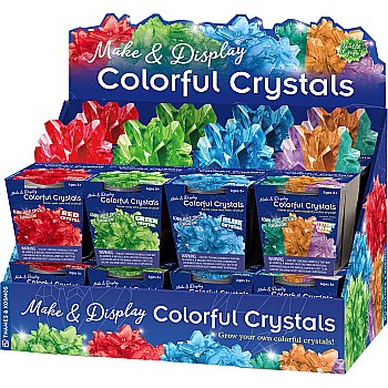 Make and Display Colorful Crystals