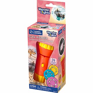 Wonder Lights: Cute Animals - Educational Flashlight Projector