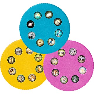 Wonder Lights: Cute Animals - Educational Flashlight Projector