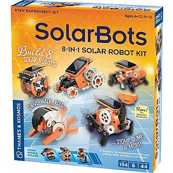 Solarbots: 8-in-1 Solar Robot Kit