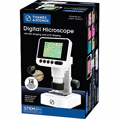 The Thames & Kosmos Digital Microscope with HD Imaging and LCD Display