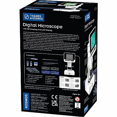 The Thames & Kosmos Digital Microscope with HD Imaging and LCD Display