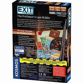 EXIT, The Professor's Last Riddle