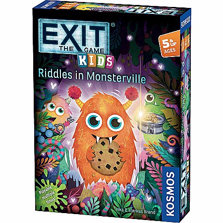 EXIT: The Game - Kids - Riddles in Monsterville