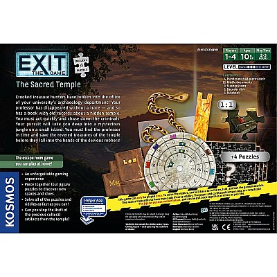 Exit: The Sacred Temple (with Jigsaw Puzzles)