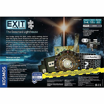 Exit: The Deserted Lighthouse (with Jigsaw Puzzle)
