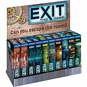 EXIT Counter POP Display (FILLED with 10 game assortment)