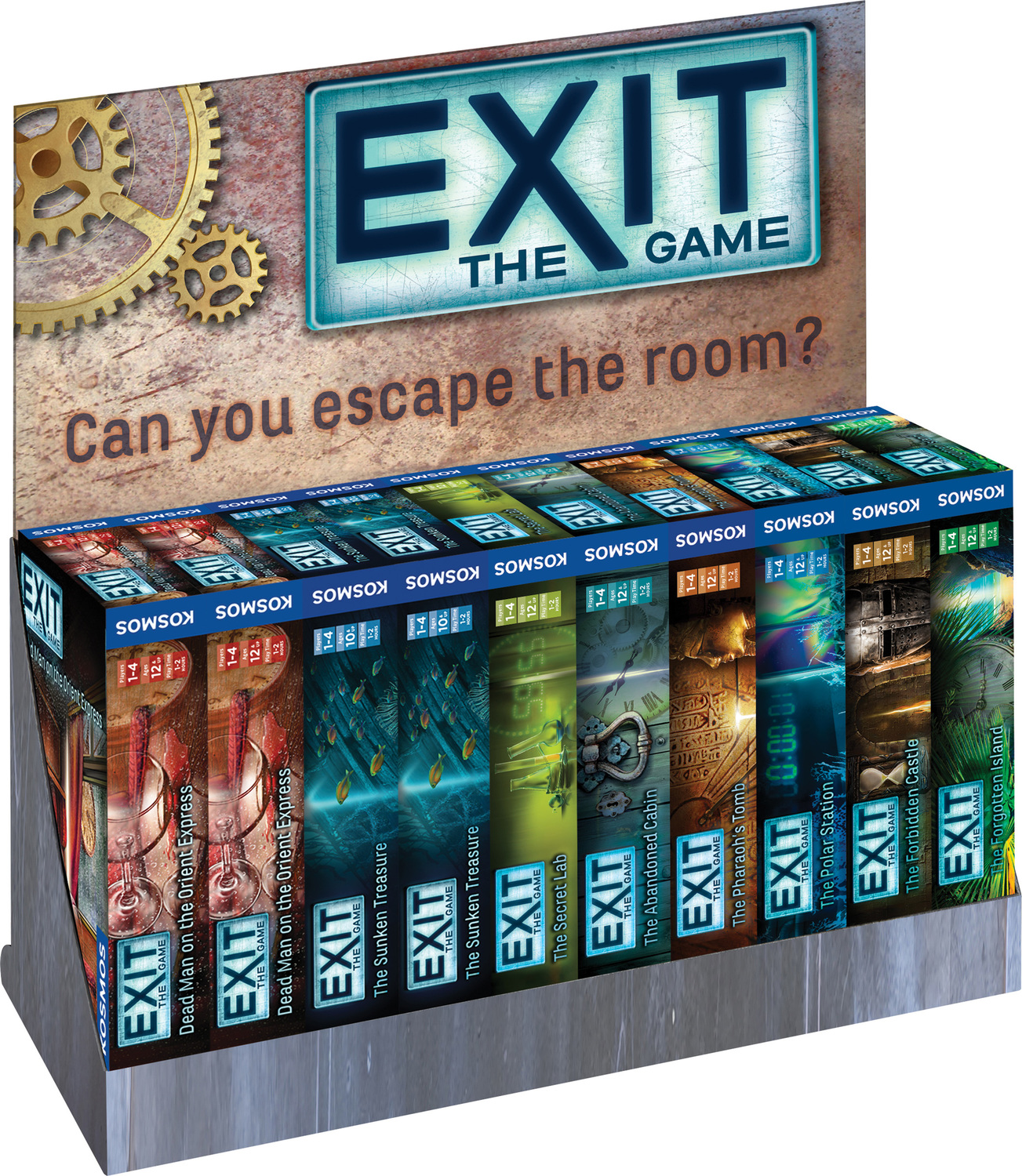  Dead Man on The Orient Express, Exit: The Game - A Kosmos Game