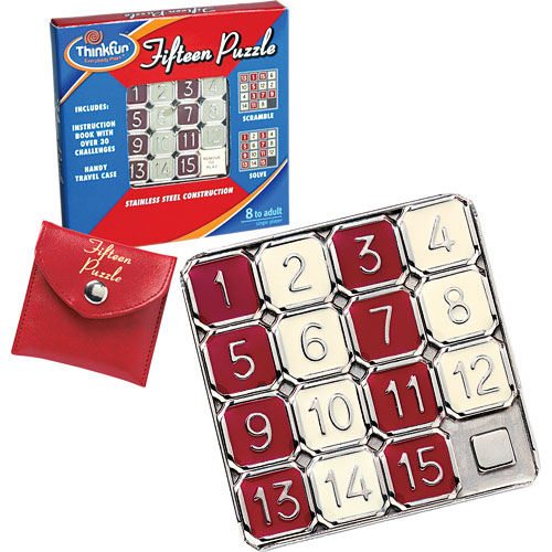 Fifteen Sliding Number Puzzle