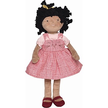 Madison, Black Hair in Pink Dress Doll
