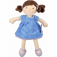 Pari Brown Hair with Blue & Purple Dress