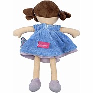 Pari Brown Hair with Blue & Purple Dress