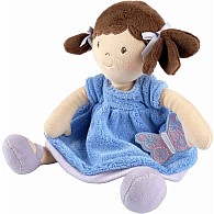Pari Brown Hair with Blue & Purple Dress