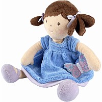 Pari Brown Hair with Blue & Purple Dress