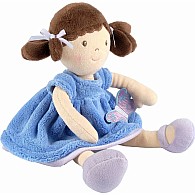 Pari Brown Hair with Blue & Purple Dress
