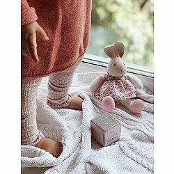 Havah  The  Bunny  - Mini Rubber Head  Plush  Toy