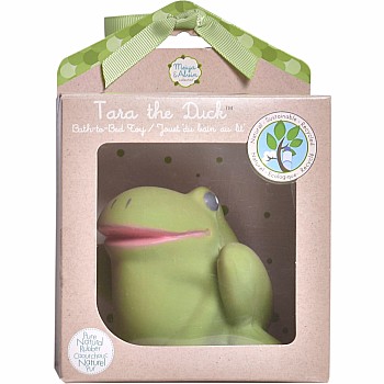 Gemba The Frog Natural Organic Rubber Teether, Rattle & Bath Toy