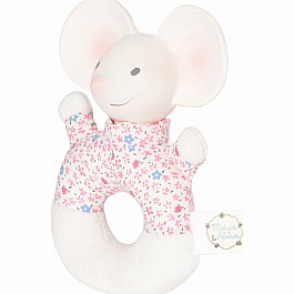 Meiya The Mouse Soft Rattle with Rubber Head