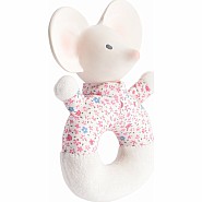 Meiya The Mouse Soft Rattle with Rubber Head