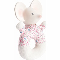 Meiya The Mouse Soft Rattle with Rubber Head