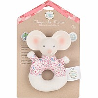 Meiya The Mouse - Soft Rattle With Rubber Head