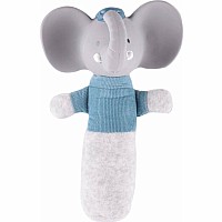 Alvin The Elephant Soft Squeaker Toy with Rubber Head