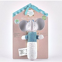 Alvin The Elephant Soft Squeaker Toy with Rubber Head