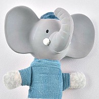 Alvin The Elephant Soft Squeaker Toy with Rubber Head