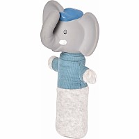 Alvin The Elephant Soft Squeaker Toy with Rubber Head