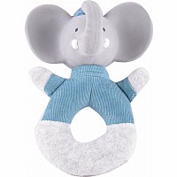 Alvin The Elephant - Soft Rattle With Rubber Head