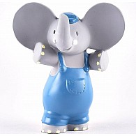 Alvin The Elephant - All Natural Organic Rubber Squeaker Toy